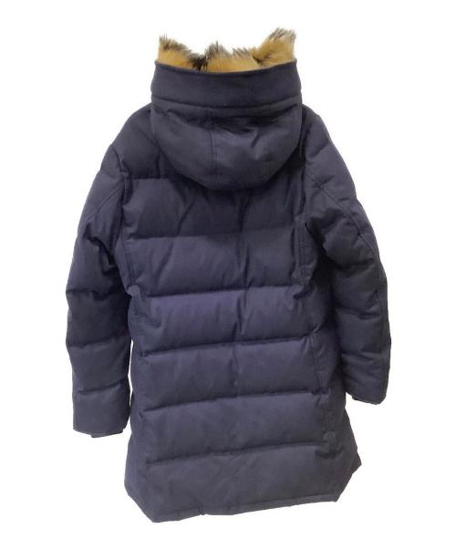 DANTON（ダントン）DANTON (ダントン) BEAMS (ビームス) ロングダウンジャケット ネイビー サイズ:38の古着・服飾アイテム