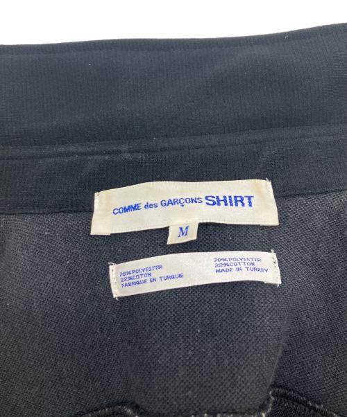 COMME des GARCONS SHIRT（コムデギャルソンシャツ）COMME des GARCONS SHIRT (コムデギャルソンシャツ) 半袖シャツ ブラック サイズ:Mの古着・服飾アイテム
