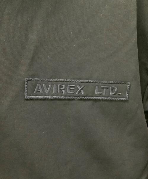 AVIREX（アヴィレックス）AVIREX (アヴィレックス) B-3 HOODIEフライトジャケット ブラック サイズ:M 未使用品の古着・服飾アイテム