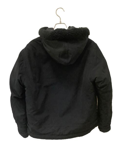 AVIREX（アヴィレックス）AVIREX (アヴィレックス) B-3 HOODIEフライトジャケット ブラック サイズ:M 未使用品の古着・服飾アイテム