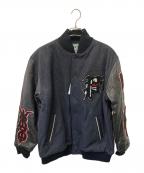 PUNK DRUNKERSパンクドランカーズ）の古着「スタジャン」｜ブラック