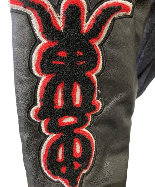 PUNK DRUNKERS（パンクドランカーズ）PUNK DRUNKERS (パンクドランカーズ) スタジャン ブラック サイズ:XL 未使用品の古着・服飾アイテム