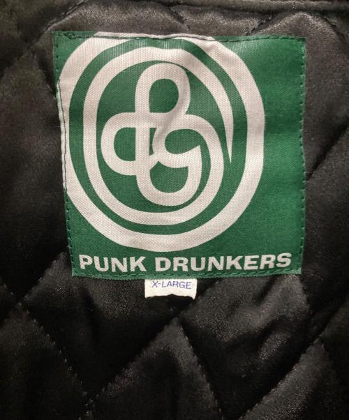 PUNK DRUNKERS（パンクドランカーズ）PUNK DRUNKERS (パンクドランカーズ) スタジャン ブラック サイズ:XL 未使用品の古着・服飾アイテム