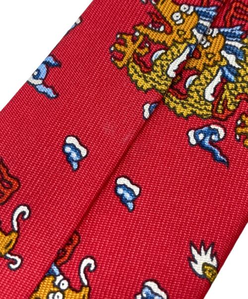 HERMES（エルメス）HERMES (エルメス) ネクタイ レッド サイズ:表記なしの古着・服飾アイテム