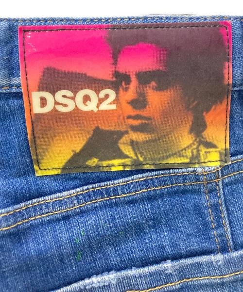 DSQUARED2（ディースクエアード）DSQUARED2 (ディースクエアード) TIDY BIKER JEANS インディゴ サイズ:48の古着・服飾アイテム