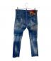DSQUARED2 (ディースクエアード) TIDY BIKER JEANS インディゴ サイズ:48：22000円