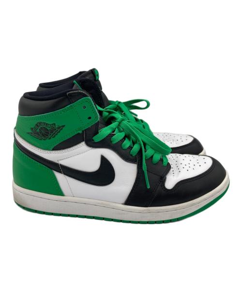 NIKE（ナイキ）NIKE (ナイキ) AIR JORDAN 1 HIGH OG CELTICS グリーン×ブラック サイズ:27.5cmの古着・服飾アイテム