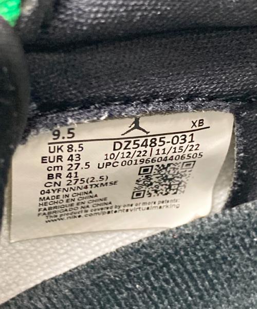 NIKE（ナイキ）NIKE (ナイキ) AIR JORDAN 1 HIGH OG CELTICS グリーン×ブラック サイズ:27.5cmの古着・服飾アイテム