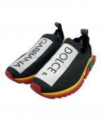 DOLCE & GABBANAドルチェ＆ガッバーナ）の古着「ソレントストレッチスニーカー」｜ブラック×イエロー×グリーン