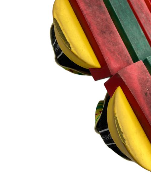 DOLCE & GABBANA（ドルチェ＆ガッバーナ）DOLCE & GABBANA (ドルチェ＆ガッバーナ) ソレントストレッチスニーカー ブラック×イエロー×グリーン サイズ:26.5cmの古着・服飾アイテム