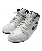 NIKEナイキ）の古着「Air Jordan 1 Mid」｜ブラック×ホワイト