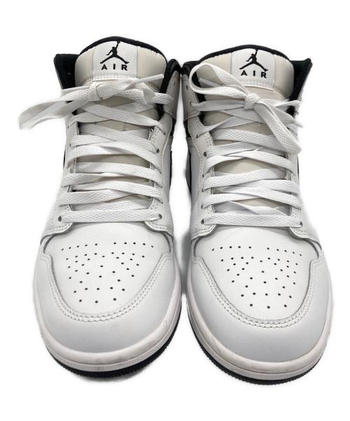 NIKE（ナイキ）NIKE (ナイキ) Air Jordan 1 Mid ブラック×ホワイト サイズ:27.5cmの古着・服飾アイテム