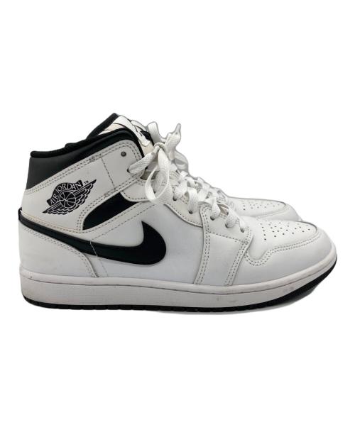 NIKE（ナイキ）NIKE (ナイキ) Air Jordan 1 Mid ブラック×ホワイト サイズ:27.5cmの古着・服飾アイテム