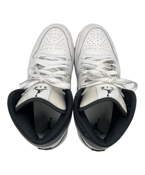 NIKE（ナイキ）NIKE (ナイキ) Air Jordan 1 Mid ブラック×ホワイト サイズ:27.5cmの古着・服飾アイテム