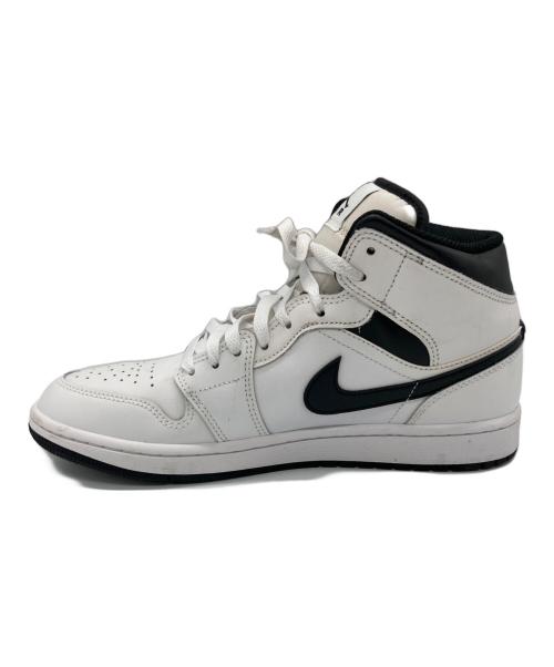 NIKE（ナイキ）NIKE (ナイキ) Air Jordan 1 Mid ブラック×ホワイト サイズ:27.5cmの古着・服飾アイテム