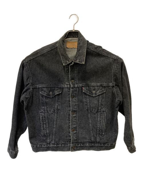 LEVI'S（リーバイス）LEVI'S (リーバイス) デニムジャケット ブラック サイズ:Lの古着・服飾アイテム
