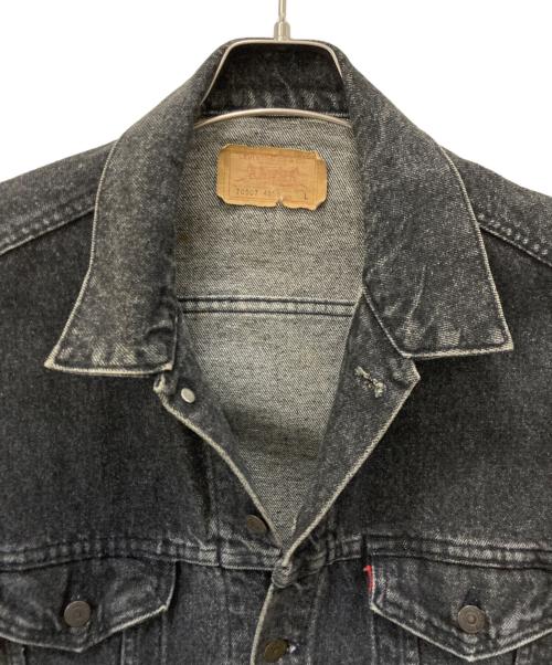 LEVI'S（リーバイス）LEVI'S (リーバイス) デニムジャケット ブラック サイズ:Lの古着・服飾アイテム