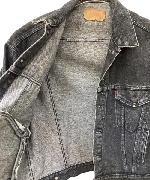LEVI'S（リーバイス）LEVI'S (リーバイス) デニムジャケット ブラック サイズ:Lの古着・服飾アイテム