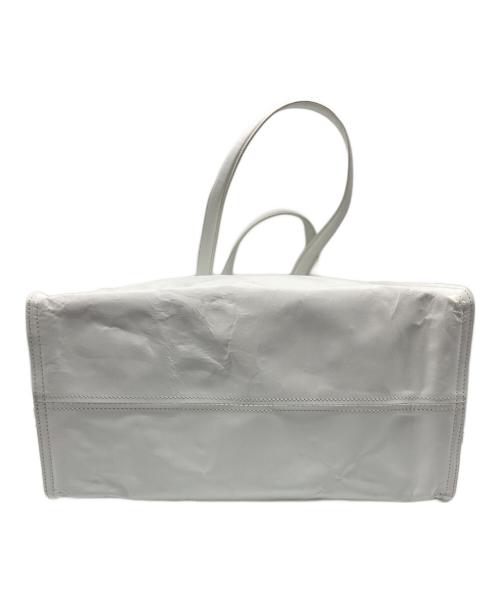 DUREN（ドゥーレン）DUREN (ドゥーレン) トートバッグ ホワイトの古着・服飾アイテム