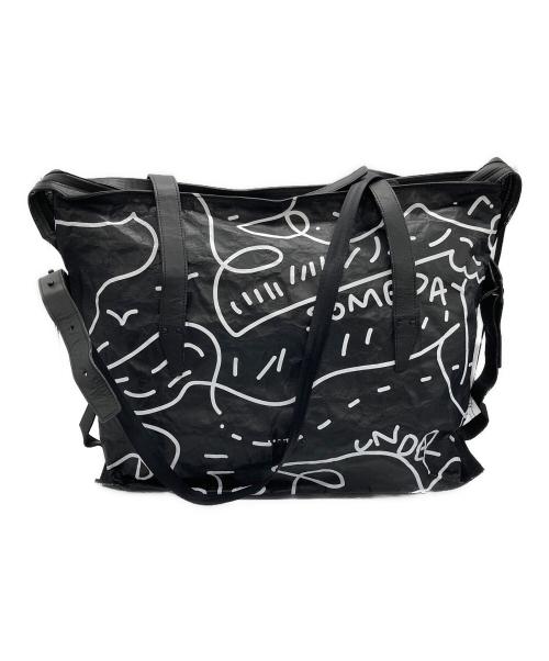 DUREN（ドゥーレン）DUREN (ドゥーレン) Shantell Martin (シャンテル マーティン) トートバッグ ブラックの古着・服飾アイテム