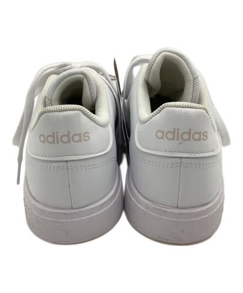 adidas（アディダス）adidas (アディダス) ローカットスニーカー ホワイト サイズ:24.5cmの古着・服飾アイテム