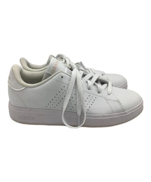 adidas（アディダス）adidas (アディダス) ローカットスニーカー ホワイト サイズ:24.5cmの古着・服飾アイテム