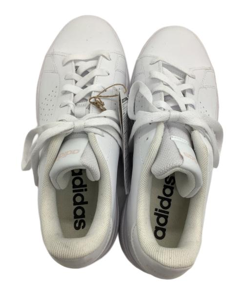 adidas（アディダス）adidas (アディダス) ローカットスニーカー ホワイト サイズ:24.5cmの古着・服飾アイテム