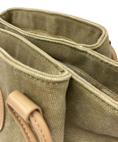 HUNTING WORLD（ハンティングワールド）HUNTING WORLD (ハンティングワールド) ハンドバッグ オリーブの古着・服飾アイテム