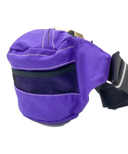 SUPREME（シュプリーム）Supreme (シュプリーム) THE NORTH FACE (ザ ノース フェイス) Split Waist Bag ベージュ×パープルの古着・服飾アイテム