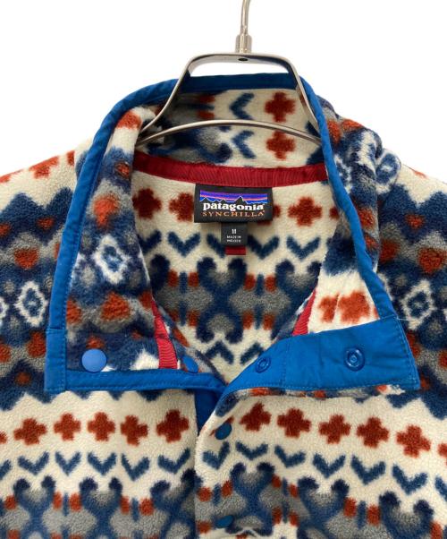 Patagonia（パタゴニア）Patagonia (パタゴニア) シンチラスナップT ブルー サイズ:Mの古着・服飾アイテム