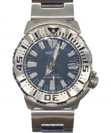 SEIKO（セイコー）の古着「ダイバーズウォッチ」｜ネイビー