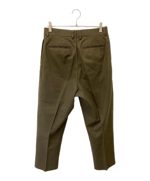 NEAT（ニート）NEAT (ニート) タックテーパードパンツ オリーブ サイズ:48の古着・服飾アイテム