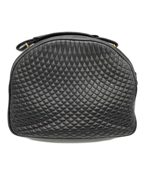 BALLY（バリー）BALLY (バリー) キルティングショルダーバッグ ブラックの古着・服飾アイテム