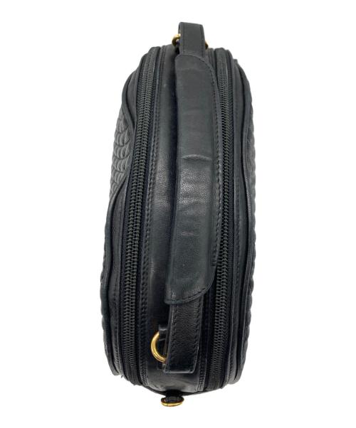 BALLY（バリー）BALLY (バリー) キルティングショルダーバッグ ブラックの古着・服飾アイテム