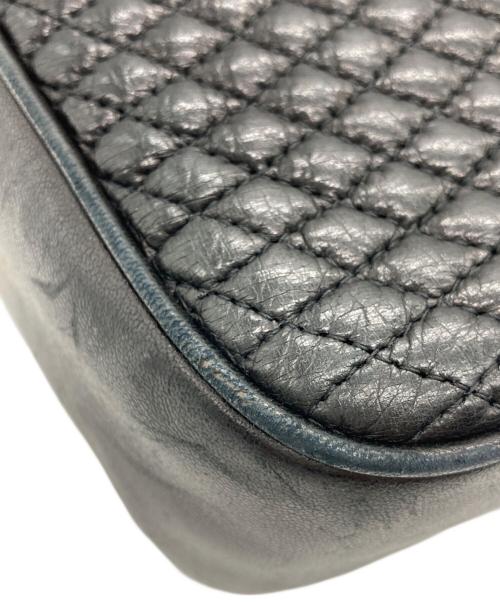 BALLY（バリー）BALLY (バリー) キルティングショルダーバッグ ブラックの古着・服飾アイテム