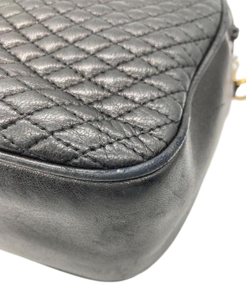 BALLY（バリー）BALLY (バリー) キルティングショルダーバッグ ブラックの古着・服飾アイテム