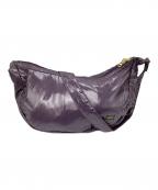 PORTERポーター）の古着「ボンボンショルダーバッグ」｜パープル