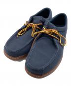 Timberlandティンバーランド）の古着「デッキシューズ」｜ネイビー