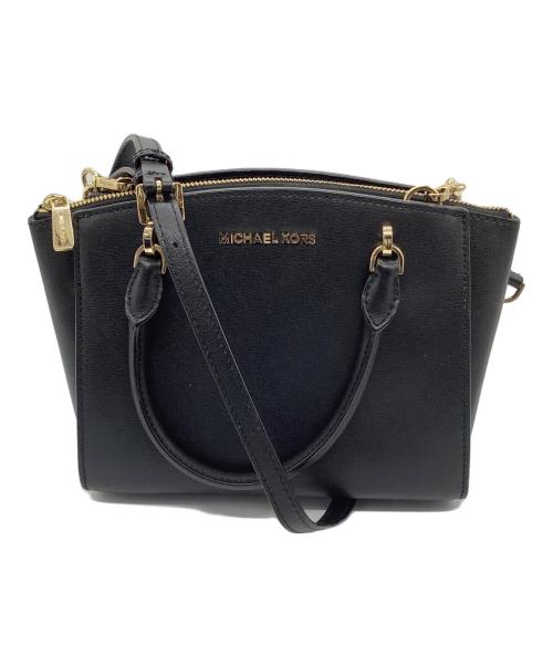 MICHAEL KORS（マイケル・コース）MICHAEL KORS (マイケル・コース) 2WAYバッグ ブラックの古着・服飾アイテム