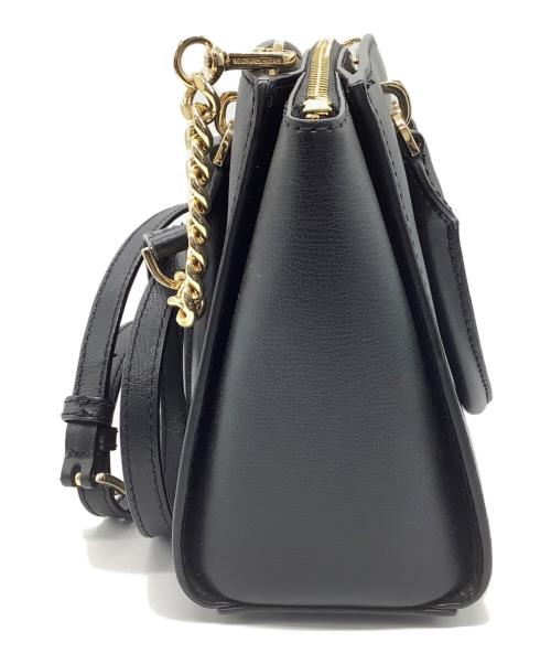 MICHAEL KORS（マイケル・コース）MICHAEL KORS (マイケル・コース) 2WAYバッグ ブラックの古着・服飾アイテム