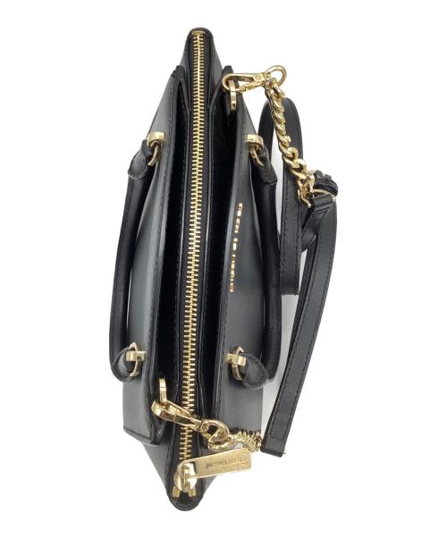 MICHAEL KORS（マイケル・コース）MICHAEL KORS (マイケル・コース) 2WAYバッグ ブラックの古着・服飾アイテム