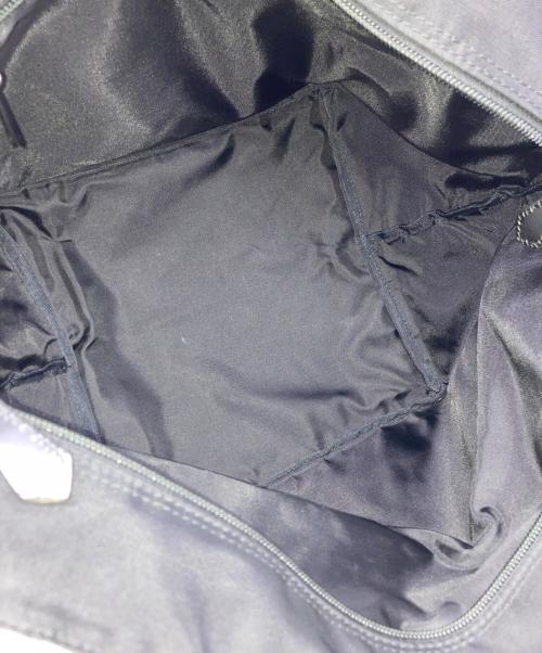 BURBERRY BLUE LABEL（バーバリーロンドンブルーレーベル）BURBERRY BLUE LABEL (バーバリーロンドンブルーレーベル) ナイロントートバッグ ベージュ×ブラックの古着・服飾アイテム