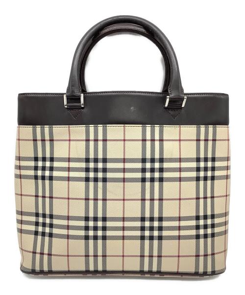 BURBERRY（バーバリー）BURBERRY (バーバリー) トートバッグ ベージュの古着・服飾アイテム