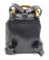 GUCCI (グッチ) レザーリュック ブラック：30000円