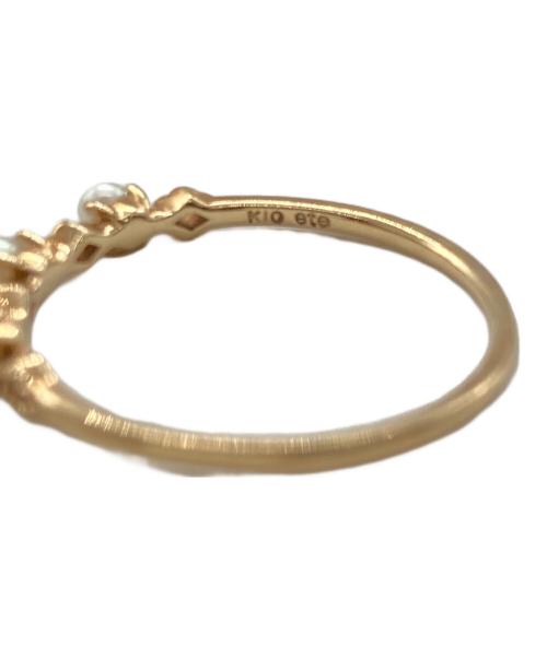 ete（エテ）ete (エテ) パールリング ゴールド サイズ:表記なしの古着・服飾アイテム