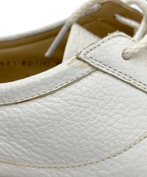 BURBERRY（バーバリー）BURBERRY (バーバリー) レザースニーカー ホワイト サイズ:24.5の古着・服飾アイテム