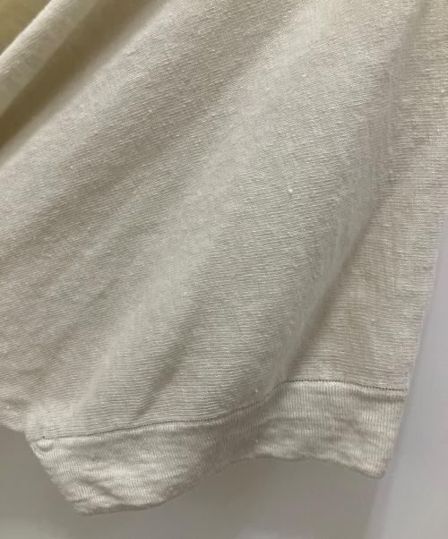 evam eva（エヴァムエヴァ）evam eva (エヴァムエヴァ) 半袖ワンピース ホワイト サイズ:不明の古着・服飾アイテム