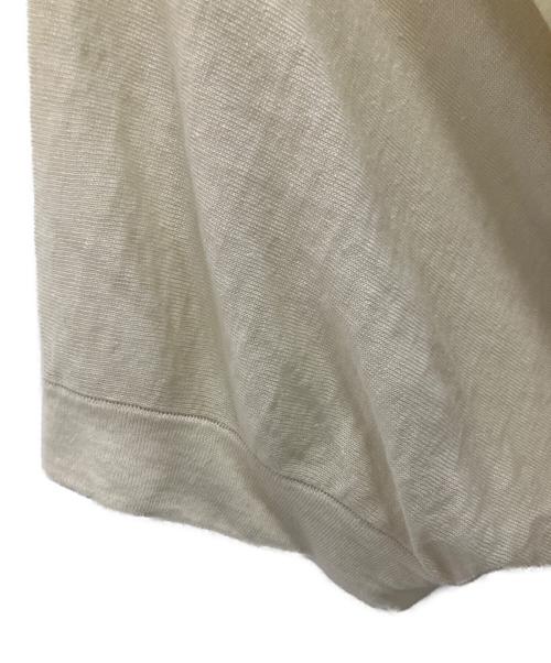 evam eva（エヴァムエヴァ）evam eva (エヴァムエヴァ) 半袖ワンピース ホワイト サイズ:不明の古着・服飾アイテム