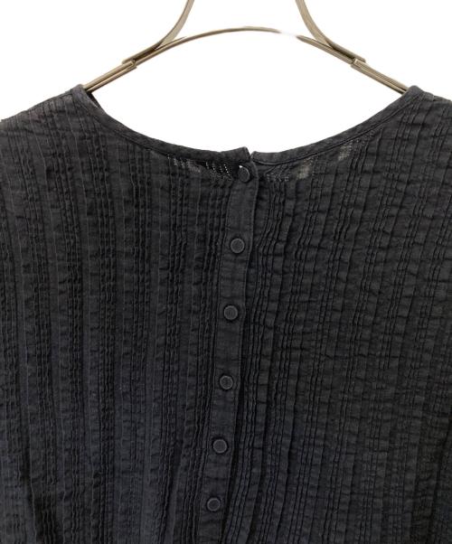 maison de soil（メゾンドソイル）maison de soil (メゾンドソイル) 半袖ワンピース ブラック サイズ:2の古着・服飾アイテム