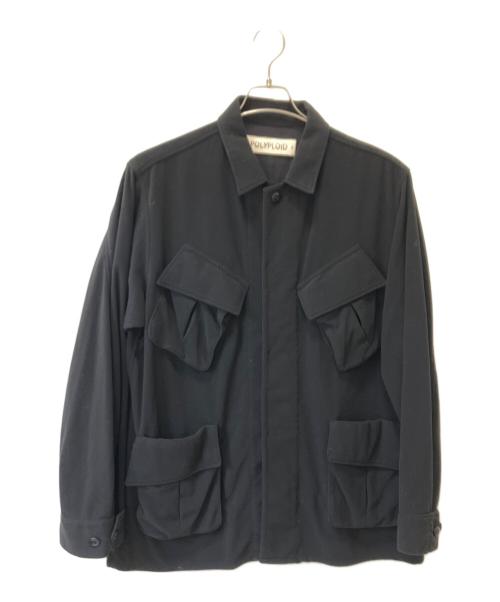 POLYPLOID（ポリプロイド）POLYPLOID (ポリプロイド) フリースジャケット ブラック サイズ:SIZE 3の古着・服飾アイテム